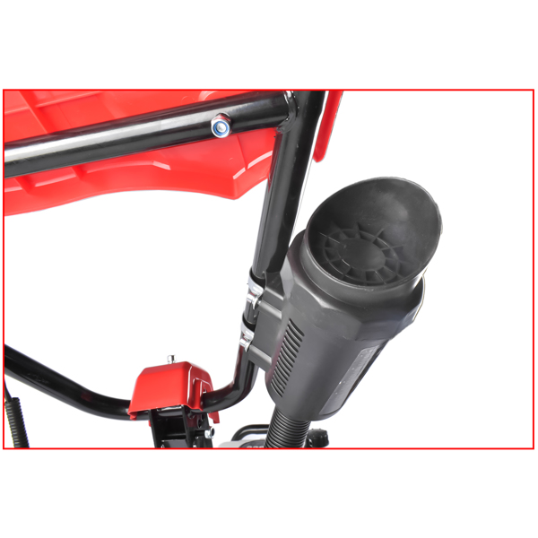 A1-4冲程63cc汽油微耕机 63CC 4-Stroke Gas Powered Tiller Cultivator, Handheld Rototiller for Lawn, Garden and Soil Cultivation-3