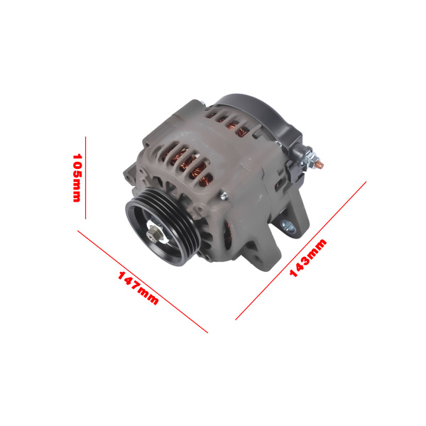 发电机 12V Alternator 8M0057693 8M0062515 Fits for Mercury Marine 150L 135.0HP 150.0HP-12