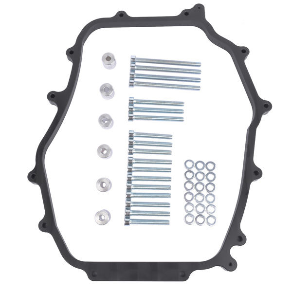 进气歧管配件 5/8" Intake Manifold Thermal Shield Plenum Spacer Fits for Nissan 350Z Infiniti G35 3.5L VQ35DE 2003-2008-5