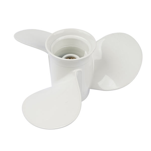 螺旋桨 3-Blade Aluminum Propeller Fits for Yamaha Engines F25 20hp/25hp/30hp 664-45945-00-EL White-6