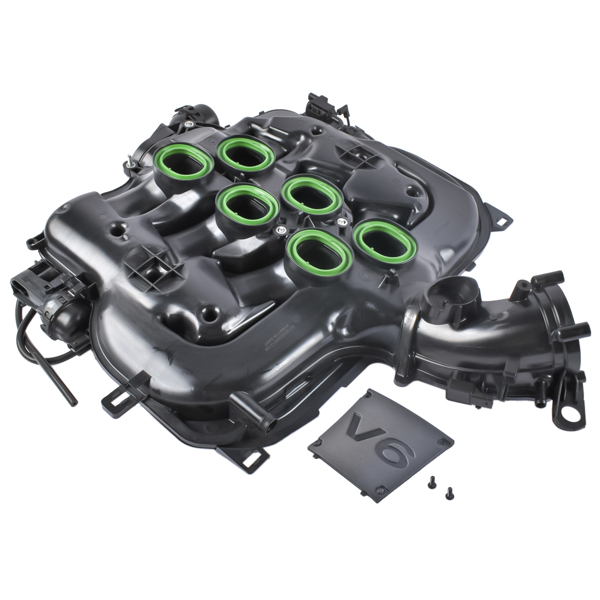 进气歧管 Intake Manifold Fit for Mercedes-Benz GLE350 E350 2012-2016 SLK350 2012-2016 C350 2012-2015 R350 2012 ML350 2012-2015 GLK350 2013-2015 E400 C300 3.0L 3.5L Gas/Flex A2761402601 A2761402801-2
