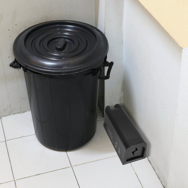 高压1800V捕鼠器-内部空间宽敞，适合所有啮齿动物，单向进入，可充电，多功能，适用于室内场景，易于在室内/室外使用，可捕捉老鼠、-5