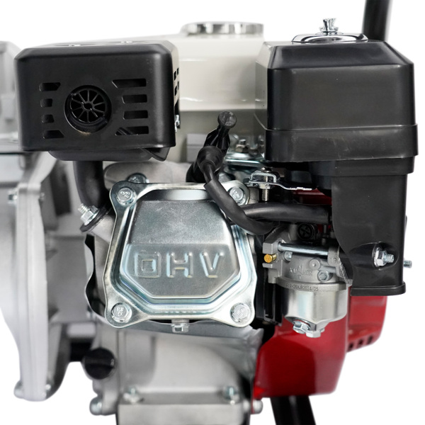 汽油机水泵 Manual 6.5HP 4-Stroke 2 Inch Gas Water Pump Semi-Trash Water Pump Transfer Pump 158GPM 212CC Garden Irrigation 4.8KW-6