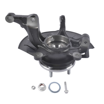 转向节总成 Front Right Steering Knuckle Assembly Fits for Kia Soul Hatchback 1.6L 2.0L 2014-2016 51716-B2050