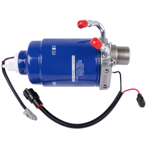 柴油滤清器总成 Blue Fuel Filter Fits for Chevrolet Silverado 2500 HD Silverado 3500 HD GMC Sierra 2500 HD Sierra 3500 HD 6.6L 2005-2012-2