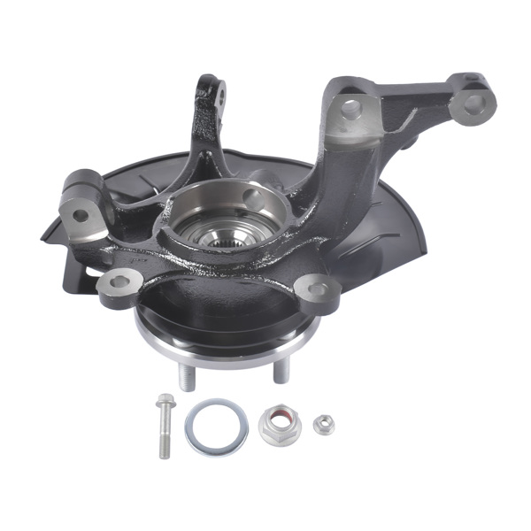 转向节总成 Front Left Steering Knuckle Fits for Kia Soul Hatchback 1.6L 2.0L L4 2014-2016 51715-B2050-1