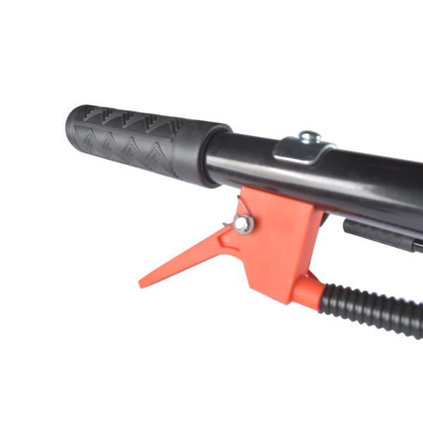 A1-2冲程52cc汽油微耕机 52CC 2-Stroke Gas Powered Tiller Cultivator with 4 Adjustable Front Tines, Handheld Rototiller for Lawn, Garden and Soil Cultivation-3