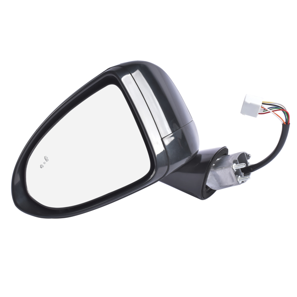 后视镜 Power Mirror Driver Left Side Black Fit for Hyundai Sonata 1.6L 2.5L l4 2020-2022 87610-L0040 HY1320273-1