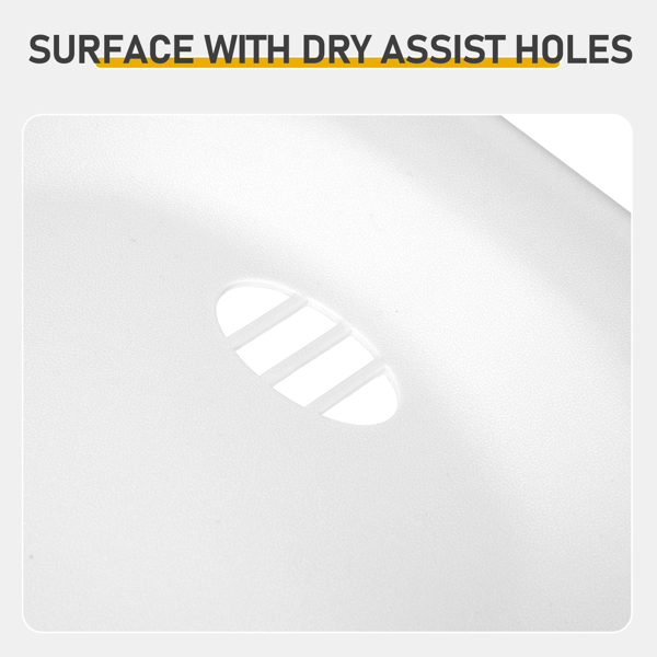 10pcs 白色 铁框架 庭院塑料折叠椅-12