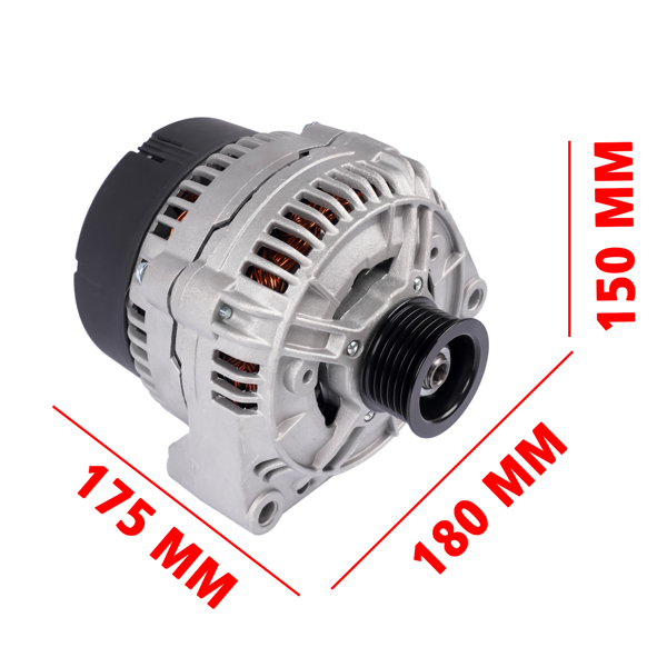 发电机 Alternator 115A 12V Fits for Mercedes-Benz C280 E320 CLK320 G500 ML320 1998-2002 13819N A0101548102-5