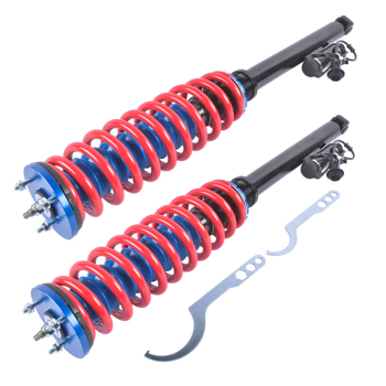 改装减震器 2Pcs Rear Suspension Strut and Coil Spring Assembly wirh Airmatic Fit for Mercedes-Benz S-Class W220 RWD 2000-2006