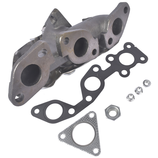 排气歧管 Left Exhaust Manifold with Gasket Fit for Nissan Frontier 1999-2004 V6 3.3L Nissan Xterra 2000-2004 V6 3.3L 140064S102, 140065S600-4