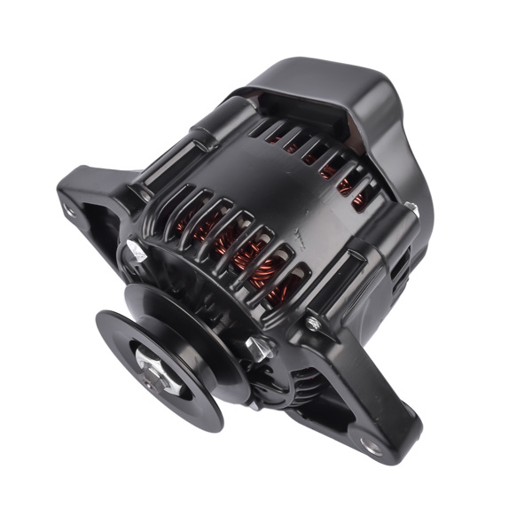 发电机 Black Mini Alternator ES1004BK with V-belt Pulley Fits for Denso Style 12 Volts Systems-3