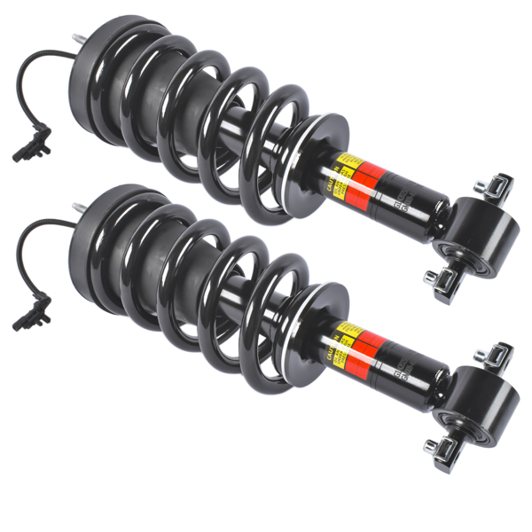 减震器 2Pcs Front Suspension Strut and Coil Spring Assembly Fit for Cadillac Escalade Escalade ESV Chevrolet Tahoe GMC Yukon Pickup Sport Utility 2015-2019-2