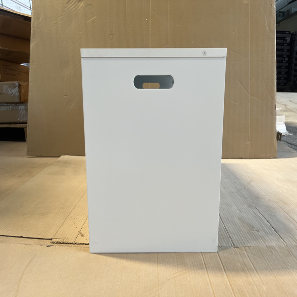 带滚动抽屉的儿童玩具收纳盒 - 现代木制带轮玩具箱，大型拉出式收纳箱，适用于育儿室、卧室或游戏室-15