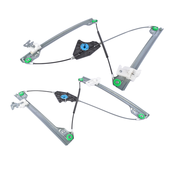 玻璃升降器 2x Front Left & Right Side Power Window Regulator w/o Motor Fit for Nissan Maxima 2009-2014 Sedan 3.5L V6 GAS DOHC 807219DH0A 807219DH1A 807219DH0A 807219DH1A-2