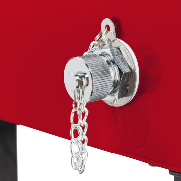 80qt 红色箱体 黑色脚管 冷冻保温推车 91*87*48cm 长方形 铁喷塑 带排水管-26