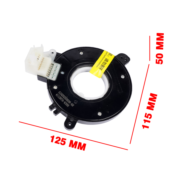 方向盘角度传感器 Front Steering Wheel Angle Sensor Fits for Nissan Armada Frontier Murano TITAN Xterra 2003-2015 Black-7