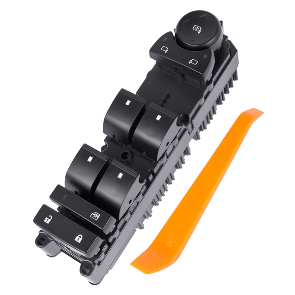 玻璃升降器开关 Front Left Power Window Switch Fit for Chevrolet Silverado 1500 2500 HD 3500 HD Suburban Tahoe Avalanche GMC Sierra Yukon Cadillac Escalade Black 20835552 15093439 920-055-2