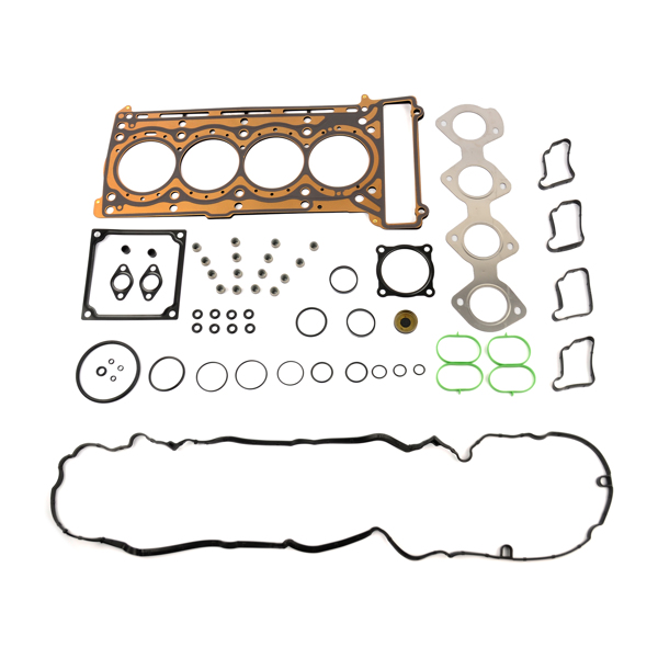  发动机大修包 Cylinder Head Gasket Set Fits for Mercedes-Benz C230 C200 E200 SLK200 1.8L 2710160320 2711410880-5