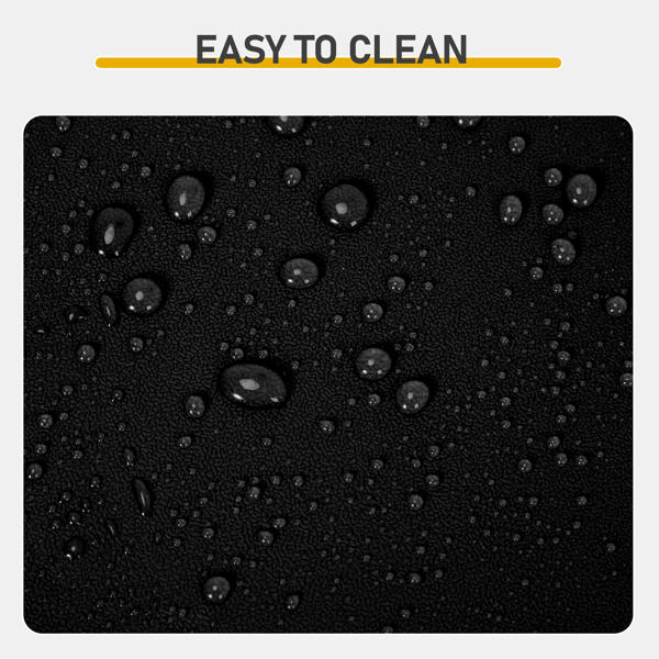 10pcs 黑色 铁框架 庭院塑料折叠椅-9