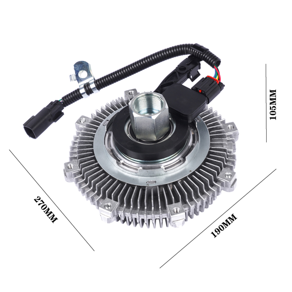 风扇离合器 Engine Cooling Fan Clutch Fits for Chevrolet Express 2500 3500 GMC Canyon Savana 2500 3500 2.8L L4 2016-2022-6