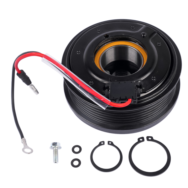 A/C电磁离合器 AC Compressor Clutch Kit 88892743 89038601 Fits for Buick Rainier Chevy Trailblazer Olds Bravada GMC Envoy/Envoy XL Isuzu Ascender Saab 9-7x 4.2L 2002-2009-2