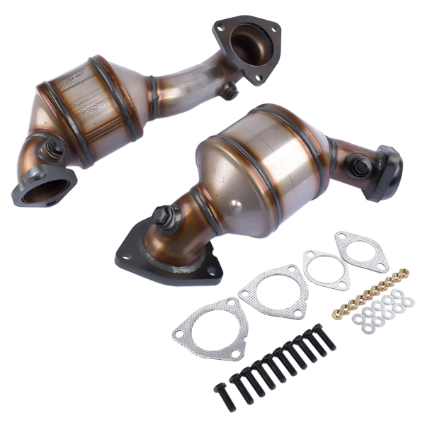 三元催化器19533 19534 Catalytic Converter Set Replacement for Ford Explorer Taurus Lincoln MKT V6 3.5L-4
