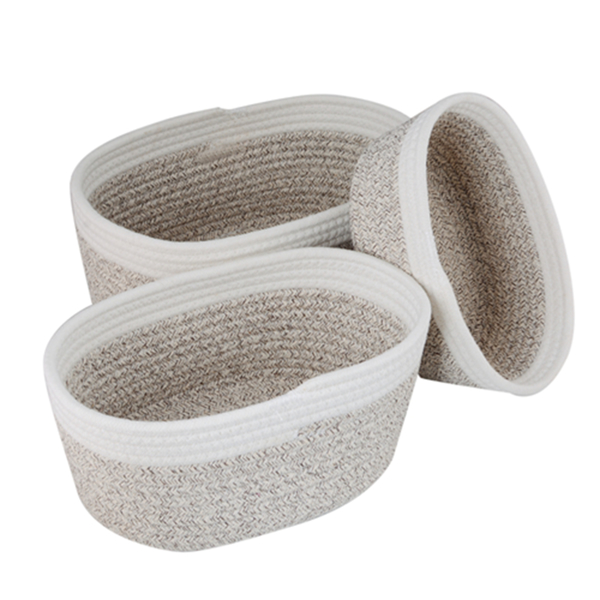 日式收纳篮3件套(椭圆白+棕小号20*15*11cm/椭圆白+棕中号25*18*13cm/椭圆白+棕大号30*21*14cm)-8