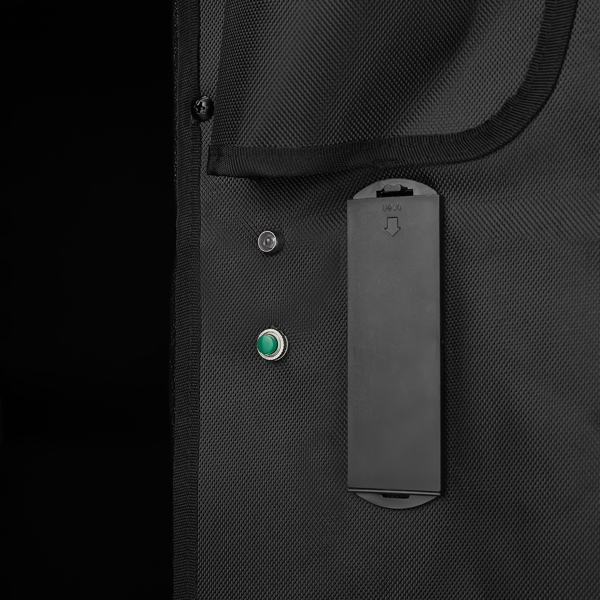 大型重型枪支保险箱，适用于步枪和手枪 - 55.2 英寸枪支安全柜，配有电子锁、LED 灯和可拆卸搁板不支持Self-Pick Up-14