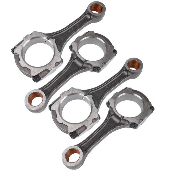 连杆 4pcs Connecting Rods Replacement for Toyota 4Runner Tacoma T100 2.7L l4 3RZFE 13201-79205 13201-79466-9