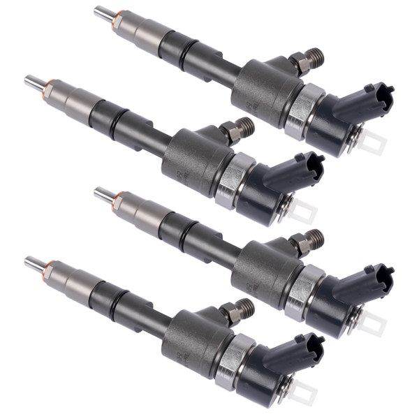 喷油器 4x Fuel Injectors Replacement for Yanmar 3.3L 4TNV88C 4TNV98 4TNV98-CWBV Engine 129E00-53100 0445110507-4