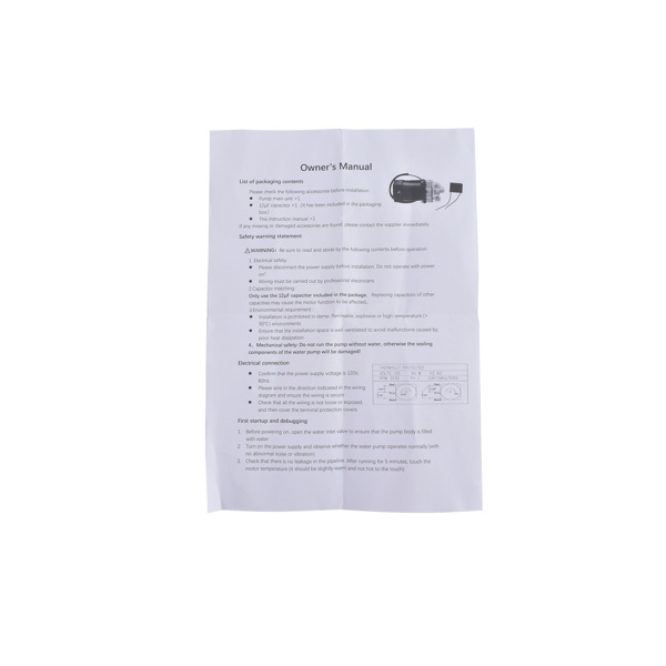 制冰机水泵 S-0730 Ice Machine Motor Replacement for Hoshizaki Ice Machine KM Series 120V 60W 3200RPM 213780A01 M91X60S201-13