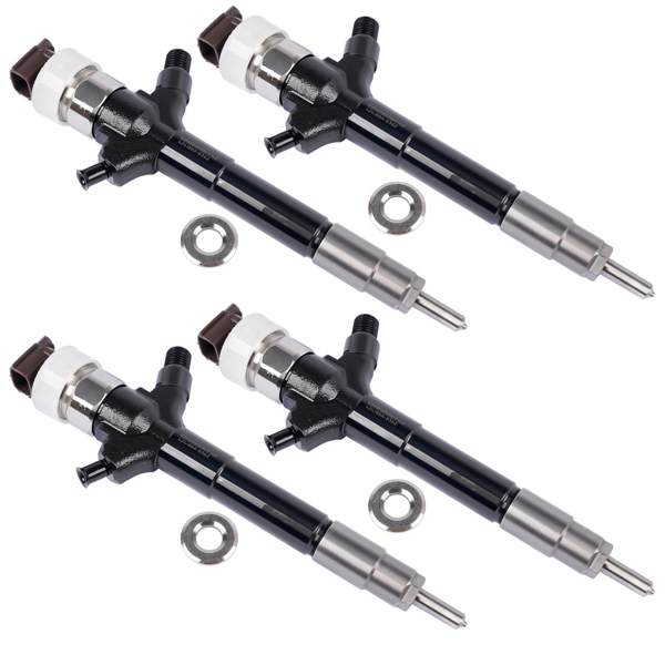 喷油器 4x Common Rail Diesel Injectors Replacement for Mitsubishi Triton Challenger 2.5L 4D56 2008-2015 095000-9560-2