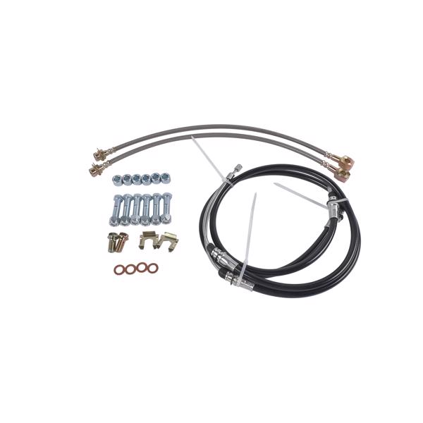 刹车盘套装 Rear Disc Brake Conversion Kit 6 Lug Fits for Chevy GMC C10 Suburban K10 C15 K15 Blazer Jimmy Truck 1961-1991-7