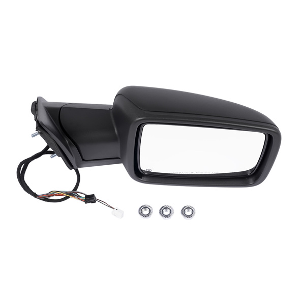 后视镜 Right Passenger Side Power Folding Heated Mirror w/ Puddle Light Replacement for Dodge Ram 1500 2500 3500-2