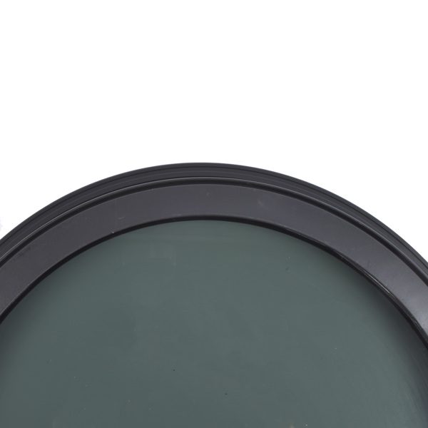 房车车窗 Round Fixed RV Window 13" Tinted Window for RV Camper Caravan with Trim Ring Fit for 1-5/8" Thickness Wal-9