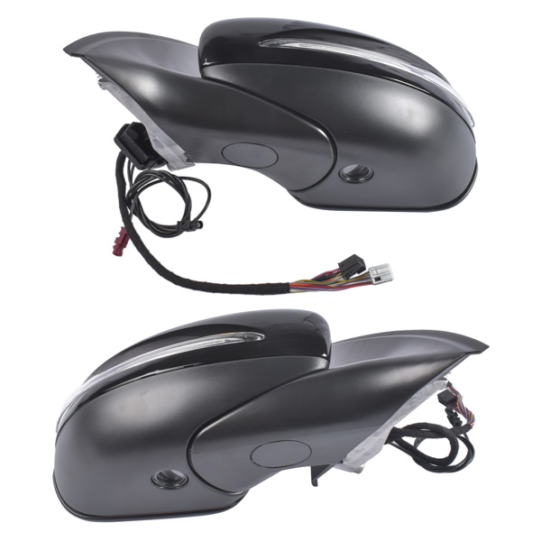 后视镜 2Pcs Power Mirrors with Turn Signal/Memory/Blind Spot Fits for Mercedes GLE350 GLE450 GLE580 GLS580 GLE53 GLS63 AMG 2020-2023 1678109101 1678109201-6