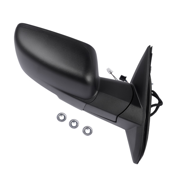 后视镜 Right Passenger Side Power Folding Heated Mirror w/ Puddle Light Replacement for Dodge Ram 1500 2500 3500-6