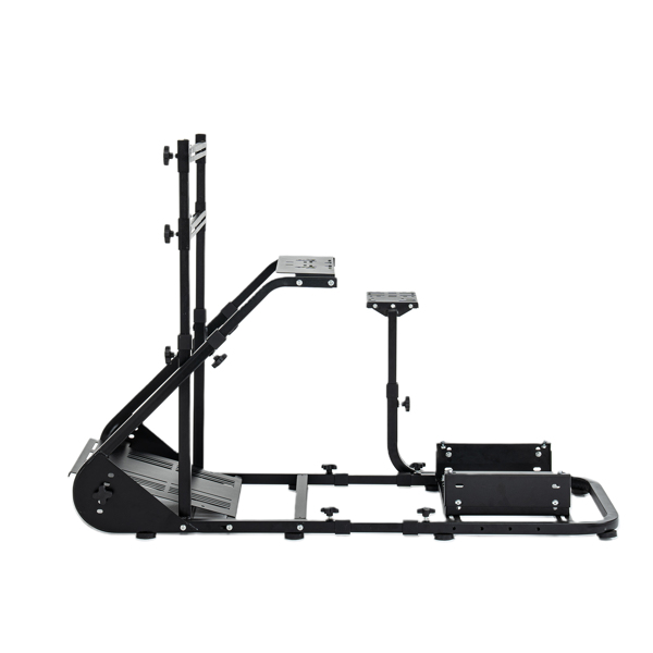 增强且稳定的赛车方向盘座舱，兼容 Fanatec、PXN、Thrustmaster 和 Logitech 可调节驾驶模拟器，不包括手刹、踏板和显示器不支持Self-Pick Up-6