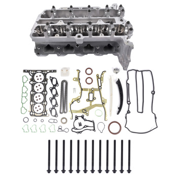 缸盖+大修包 Cylinder Head + Gasket Bolts Timing Chain Set Fits for Chevy Cruze Trax Sonic Buick Encore 1.4L 2011-2016 HS26540PT-1 55573669 55565291 55562233