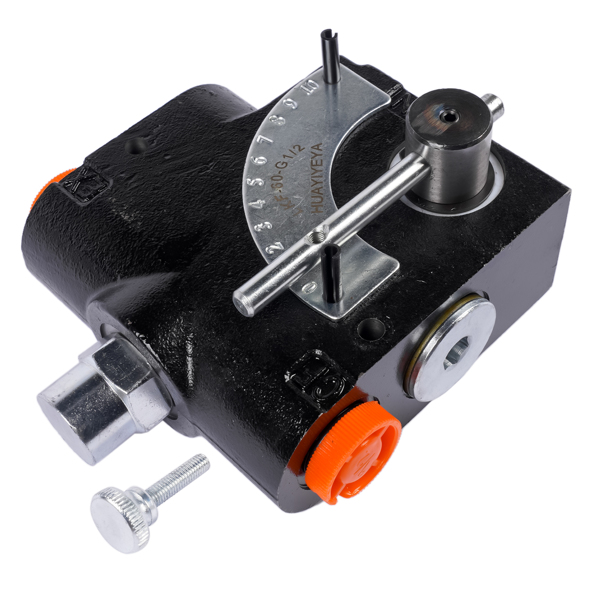 流量控制阀 Hydraulic Adjustable Variable Flow Control Valve w/Relief Replacement for FCR51-1/2 1/2”NPT-5