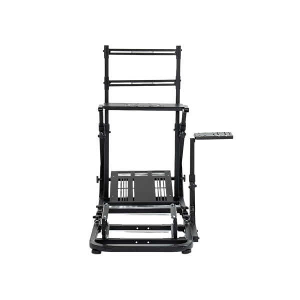 增强且稳定的赛车方向盘座舱，兼容 Fanatec、PXN、Thrustmaster 和 Logitech 可调节驾驶模拟器，不包括手刹、踏板和显示器不支持Self-Pick Up-4