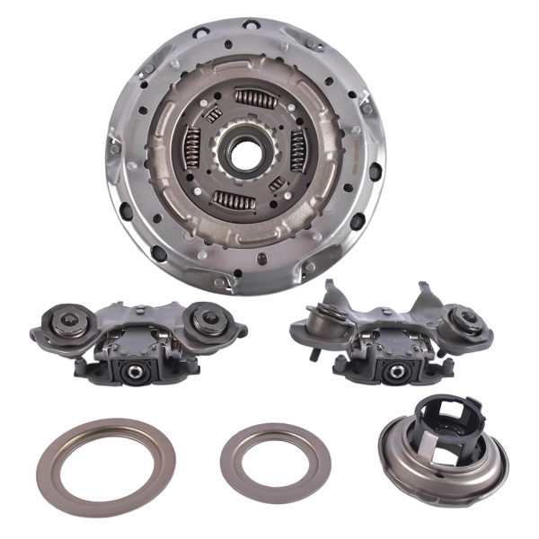 离合器套件 Transmission Clutch Pressure Plate & Clutch Fork Kit Replacement for Ford Fiesta 2011-2019, Focus 2012-2017 CA6Z7515J CA6Z7515K-5