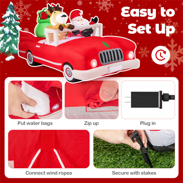 67.7英尺充气圣诞装饰带9个LED白色灯（amazon禁售）周末不发货  ﻿-8