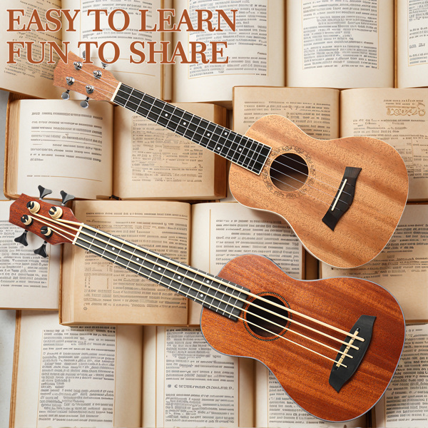 UKE101 30in 带EQ+5W音箱 桃花芯琴体 尤克里里-8