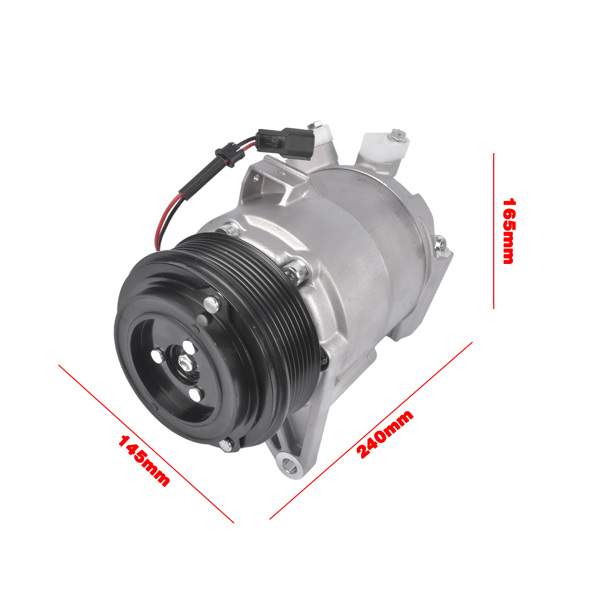 汽车空调压缩机 VCS14 Style A/C Compressor with Clutch Fits for Nissan Altima Sedan 3.5L V6 2013-2017 7-Groove Pulley 92600-3NT2A-6