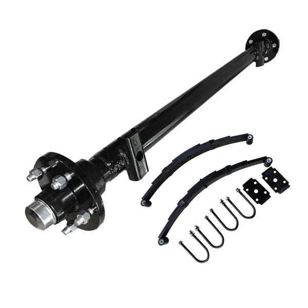 拖车轴 3,500LB 72HF 58SC Straight Idler Trailer Axle Replacement for Boat Trailer RV Utility Axle-2