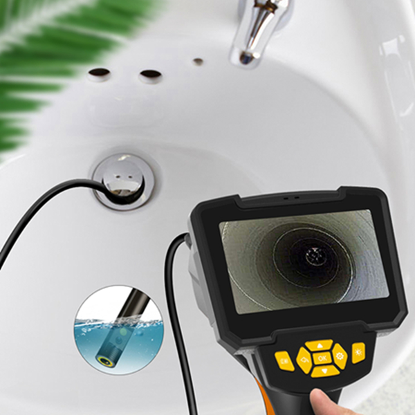 手持工业带屏内窥镜 4.3寸 8mm 双镜头 32G内存卡 10米（带锂电池）-8