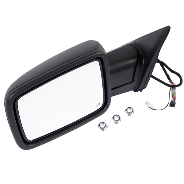 后视镜 Left Power Folding Heated Mirror w/ Puddle Light Replacement for Dodge Ram 1500 2500 3500 2013-2019 68231241AI-3
